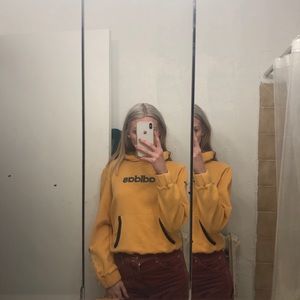 Small Adidas Orange Sweater